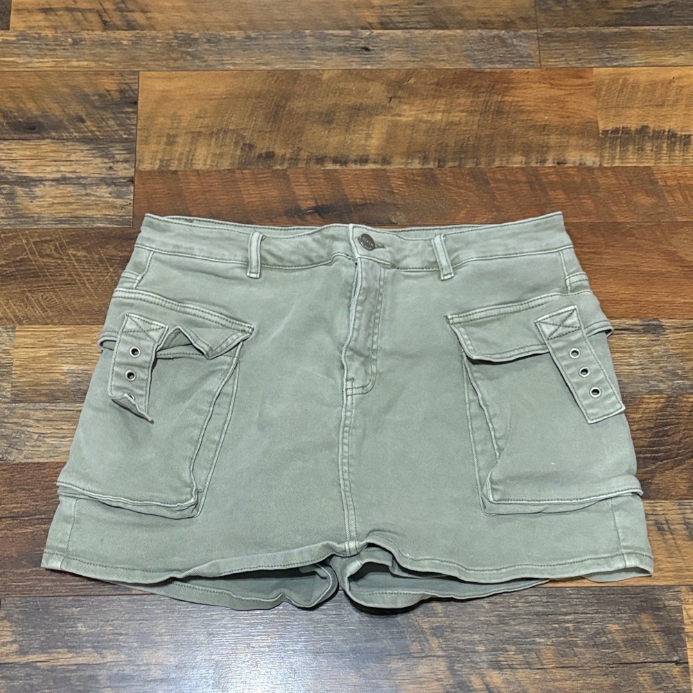 Risen Jeans Harlow Cargo utility Skort